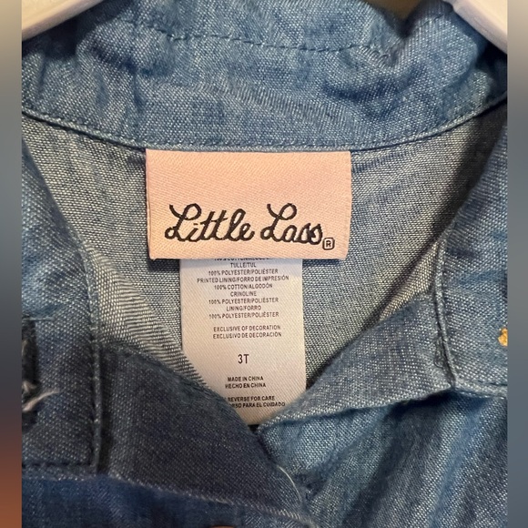 Little Lass dress size 3T, cute country style - Picture 6 of 10